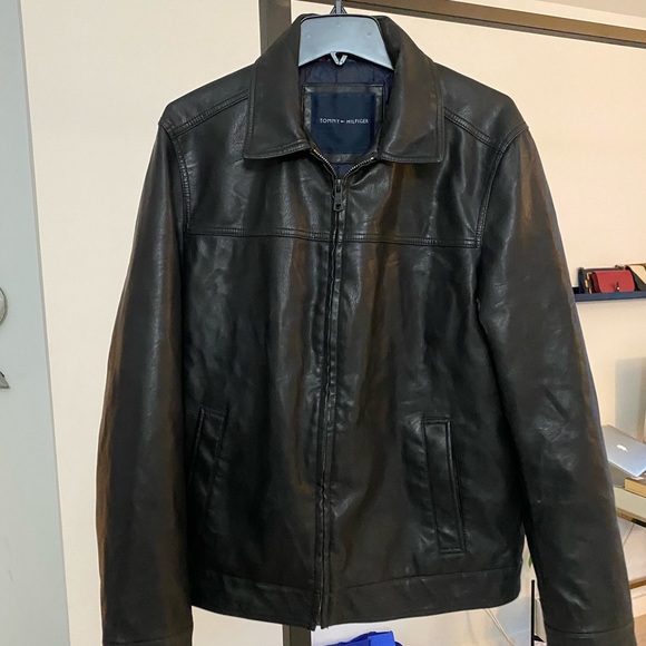 Leather w/ Quilted Lining Jacket - Picture 6 of 8